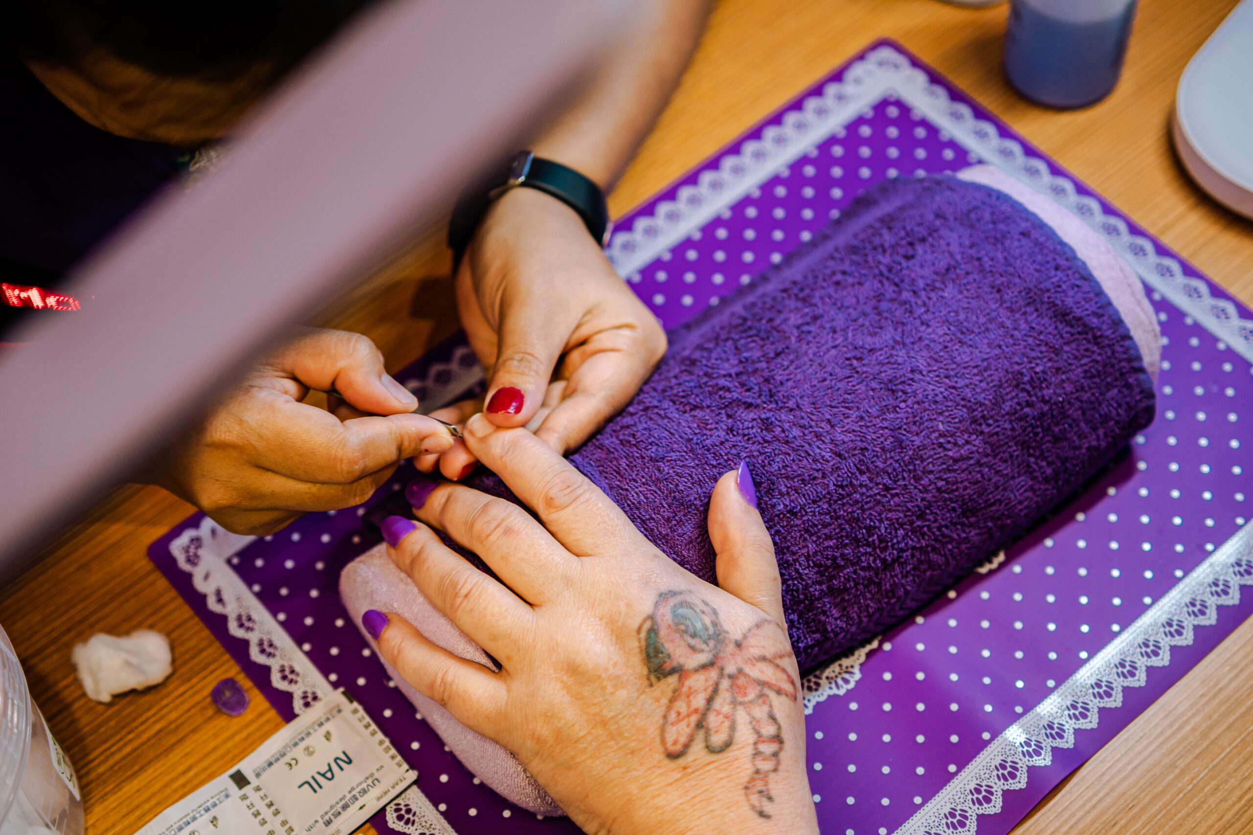 Manicure self-care treatment at Paradise Spa on Bene, Legian